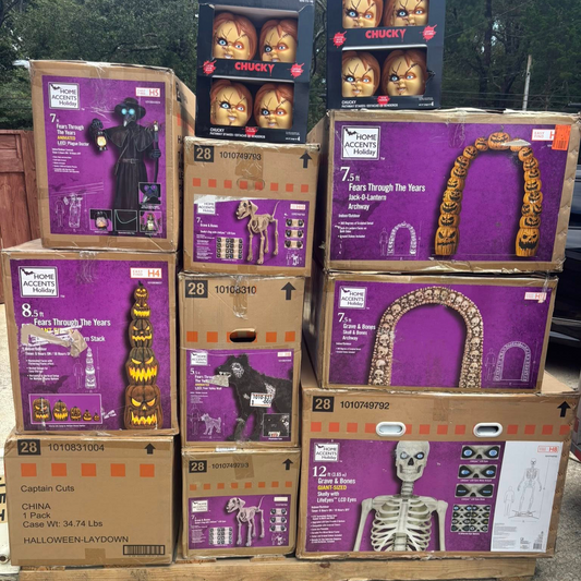 👻Halloween☠️ SETS PALLET – LOT ID: 241101 – Untested Customer Return